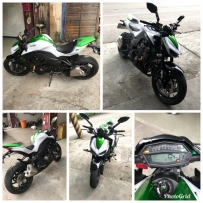 售 4代目 Z1000 超吸睛 白綠色