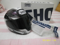 SHOEI X-12 MARTYR 9.9極新 有新帽味